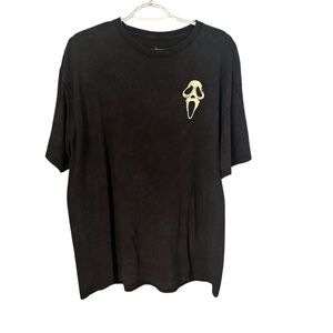 Ghost Face Times Square New York City Slasher Reaper T-Shirt Chalky Black XL NWT